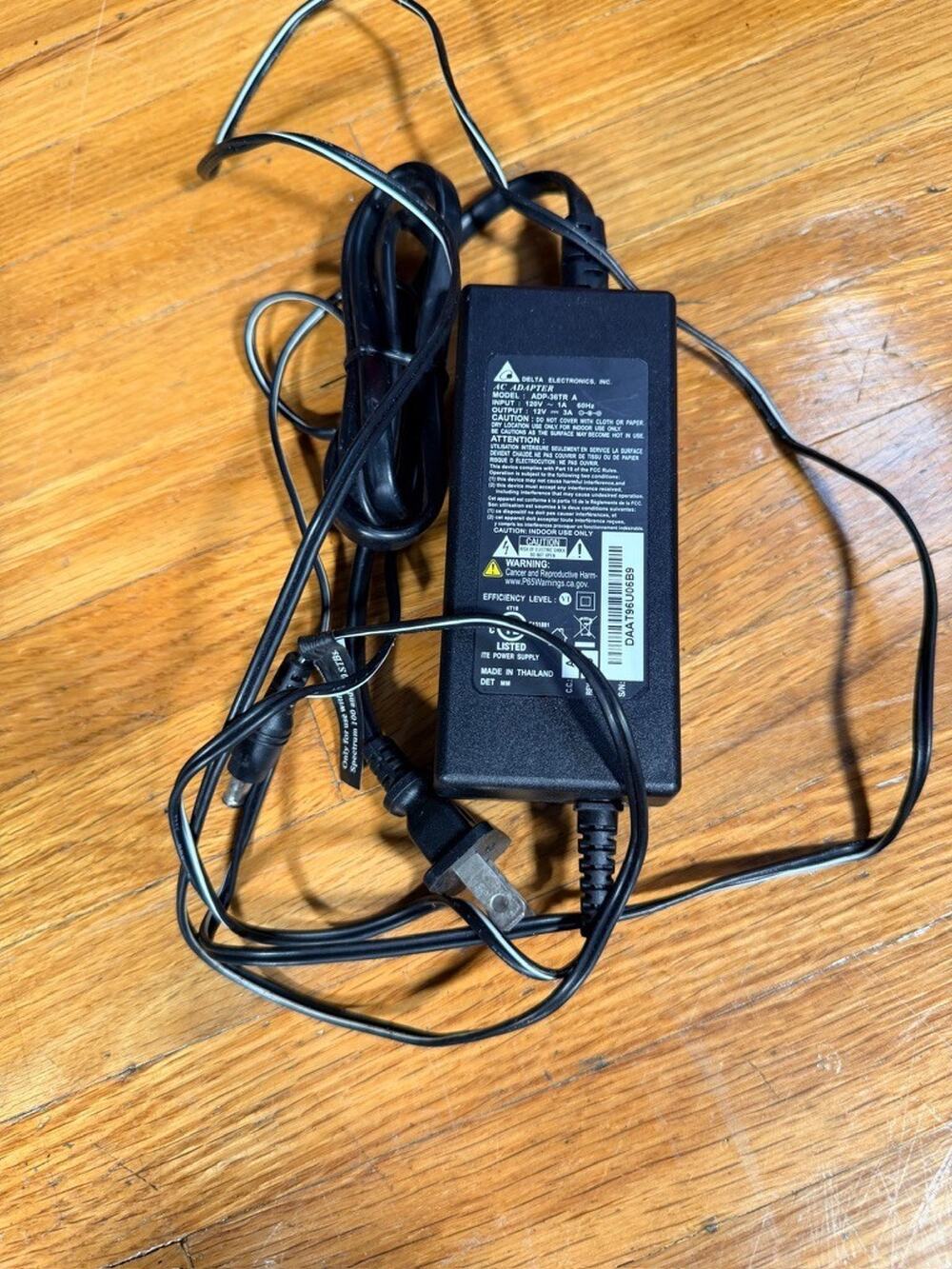 Pace EADP-36FB A ITE Power Supply AC Adapter 2901 800058-002 Output 12V 3A